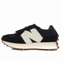 ニューバランス NEW BALANCE WS327BL スニーカー シューズ スエード US7.5 24.5cm 黒 ブラック /BM レディース_画像1