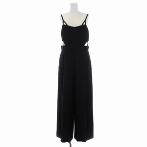  my Strada Mystrada 22AW side cut rompers all-in-one overall overall 38 M black lady's 