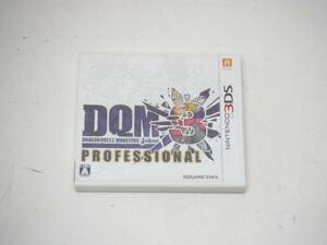 3DS ソフト DQM3 ドラゴンクエストモンスターズ ジョーカー3 プロフェッショナル