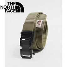 【1円〜】THE NORTH FACE(ノースフェイス)/ナイロンベルト(黒) 幅3.5cm x 125cmまでのフリーサイズです。B_画像2