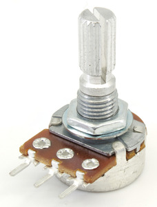 ポット Potentiometer - Linear, 16mm, Marshall Style, B10 kΩ [送料170円から 同梱可]