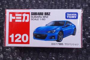 【新品】トミカ　120『SUBARU BRZ』スバル　検索用　トヨタ　86