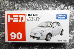 【新品】トミカ　90『フィアット　500』　検索用/アバルト　FIAT 500 外車シリーズ