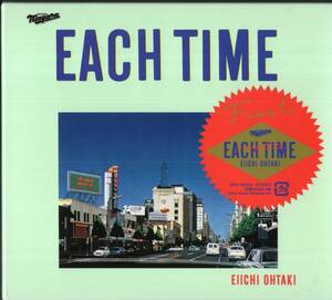 即：大滝詠一「 EACH TIME 30th Anniversary Edition 」初回仕様限定盤 スリーブケース付 