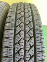 バリ山155/80R14 2022年スダットレス ブリヂストンブリザックVL1 4本セット　マルチホイール 4穴 PCD100/114.3 14×5J ハブ68mm_画像7