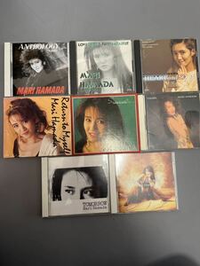 浜田麻里　アルバム8枚セット　ANTHOLOGY 1987 LOVE NEVER TURNS AGAINST Sincerely Heart and Soul RETURN TO MYSELF COLORS TOMORROW