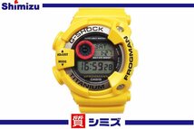 1円【CASIO】極美品 稼働品 カシオ G-SHOCK DW-9900 FROGMAN フロッグマン チタン デジタル イエロー メンズ腕時計 クオーツ◆質屋_画像1