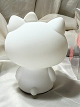 SANRIO/サンリオ ハローキティ お部屋ライト ぷにっとやわらかいシリコン製 高15×幅12×奥9.5cm 点灯確認 本体のみ USED 未使用 箱変形有_画像7