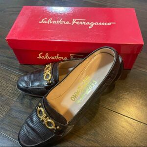 サルヴァトーレフェラガモ　ローファー　パンプス　23.5cm Salvatore Ferragamo