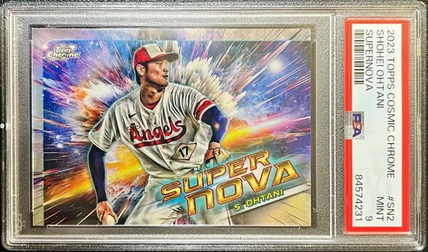 2023 Topps Cosmic Chrome Supernova 大谷翔平 SSP Shohei Ohtani ドジャース 