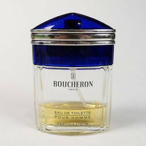 中古フレグランス★ブシュロン BOUCHERON PARIS オードトワレ プールオム 香水 50mL