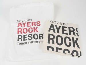 未使用品★VOYAGES AYERS ROCK RESORT エアーズロックリゾート トートバッグ 36×37cm