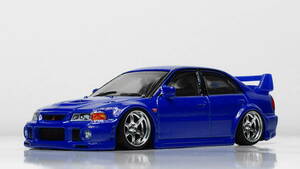 HOTWHEELS改MITSUBISHI LANCER EVO.VI深リムVolk TE37