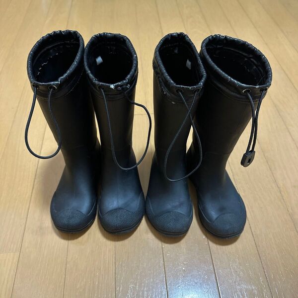 レインブーツ 長靴 双子 ロング 17.0
