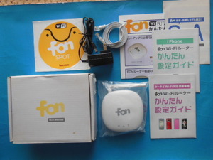 【フォン】fon wi-fi ルーター　FON2405E