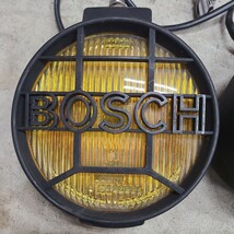 BOSCH ボッシュ 丸型フォグランプ 2個セット 旧車 スウェーデン製 ハイエース ジムニー ジープ ランクル パジェロ プラド サーフ ボルボ_画像2