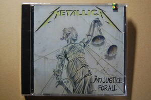 未開封 Metallica - ...And Justice For All 輸入盤CD Still Sealed