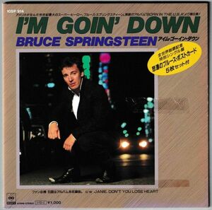 Bruce Springsteen - I'm Goin' Down ブルース・スプリングスティーン - アイム・ゴーイン・ダウン 10SP 914 国内盤 見本盤 プロモ Promo