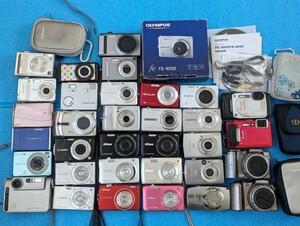 デジタルカメラ大量☆Nikon CANON Panasonic CASIO SONY FUJIFILM OLYMPUS PENTAX MINOLTA☆33台