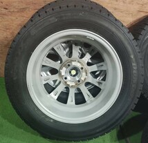 ★スタッドレスタイヤ★ 185/65R15 DUNLOP WINTER MAXX【2本/2020年 2本/2022年】(社外アルミホイール) 15X5.5J ET50 4H/100 4本セット！_画像6