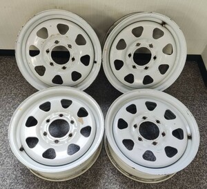 【NISSAN 純正スチールホイール VE800 エルグランド パラメディック 救急車 】16X6JJ ET35(実測) 6H/139.7 4本セット！