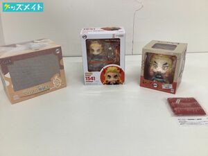 【現状】 鬼滅の刃 グッズ まとめ売り キャラ分け 煉獄杏寿郎 ねんどろいど 1541 るかっぷ G.E.Mシリーズ てのひら煉獄さん 計3点