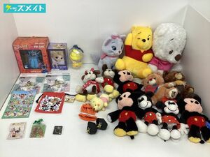 【同梱不可/現状】 ディズニーグッズ まとめ売り スティッチ、くまのプーさん、UniBEARsity、ミッキー 、アナと雪の女王 他