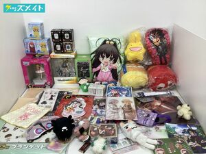 【同梱不可/現状】 アニメ グッズ まとめ売り らき☆すた インフィニット・ストラトス 魔法少女リリカルなのは グラブル 他