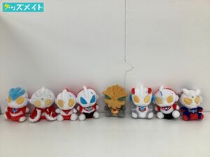 【現状】ウルトラマン ふわふわお座りぬいぐるみ ジャグラスジャグラー, ウルトラマンエックス, ウルトラマンオーブ 等 まとめ売り