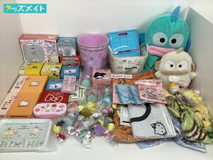 【同梱不可/現状】 サンリオグッズ まとめ売り ハンギョドン、ハローキティ、ポチャッコ、クロミ、ポムポムプリン 他