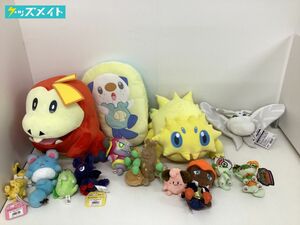 【同梱不可/現状】 ポケモンセンター限定 ポケットモンスター ぬいぐるみ マスコット まとめ売り バチュル ニャオハ ホゲータ ゾロア 他