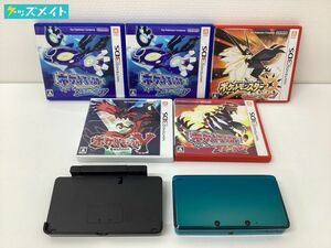 【ジャンク】 ゲーム Nintendo 3DS 本体 ソフト まとめ売り ポケットモンスターウルトラサン アルファサファイア 他 /3DS