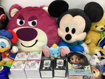 【同梱不可/現状】 ディズニー Disney グッズ まとめ売り ぬいぐるみ クッション フィギュア ラバスト タオル Qposket 他_画像4