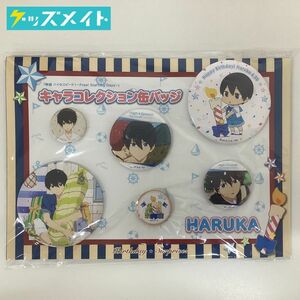 未開封 映画 ハイ☆スピード! Free! Starting Days 七瀬遙 Birthday☆Surprise!キャラコレクション缶バッジ(6個セット) 京アニショップ限定