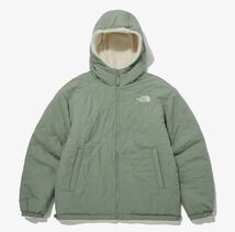 新品 M 23AW ノースフェイス ホワイトレーベル RIMO RVS FLEECE HOODIE リモフリースジャケット リモフリースジャケット リバーシブル _画像4