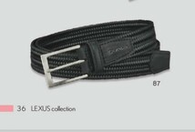 【未使用】 LEXUS ベルト 90cm 100cm 牛革端材使用 レクサスコレクション_画像2