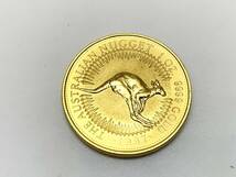 【送料無料】【コイン】THE AUSTRALIAN NUGCET/オーストラリア・カンガルー金貨 99.99％ 純金製 K24 24金 1oz 31.1g 店頭受取可_画像4