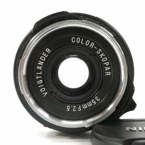 XB002●フォクトレンダー Voigtlander COLOR-SKOPAR 35mm F2.5 VMマウント / カメラレンズの画像2