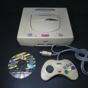 XW366◇セガサターン 本体 コントローラー ソフト サターンボンバーマン // 計3点 // SEGA SS TVゲーム ゲーム機 電子玩具 / 現状渡しの画像1