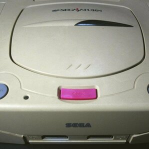 XW366◇セガサターン 本体 コントローラー ソフト サターンボンバーマン // 計3点 // SEGA SS TVゲーム ゲーム機 電子玩具 / 現状渡しの画像2