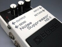 XW230★日本製 ボス ノイズサプレッサー NS-2 / BOSS Noise Suppressor / ギター エフェクター / 現状渡し_画像2