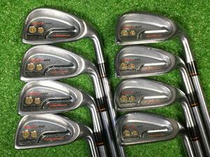 hvc-441 中古　ホンマ/HONMA Twin Marks MM45-888　女性用/レディース　#5,#6,#7,#8,#9,#10,#11,SW　8本セット　純正カーボン L