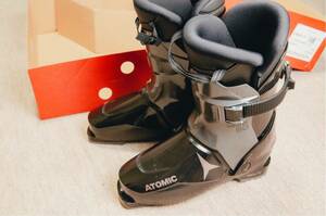 【美品】ATOMIC アトミック SAVOR 80スキーブーツ 26-26.5 BLACK SKI BOOTS SKISCHUHE CHAUSSURES SCARPONI ソール