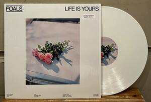 ◇シュリンク付!カラー盤(White)/LP◇Foals フォールズ / Life Is Yours (0190296403828) Talking Heads/LCD Soundsystem/Duran Duran