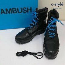 I014c [コラボ] AMBUSH × CONVERSE catｓ Duck Boot スニーカー 28cm ブラック 170588C ハイカット コンバース アンブッシュ | シューズ G_画像1