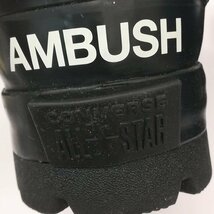 I014c [コラボ] AMBUSH × CONVERSE catｓ Duck Boot スニーカー 28cm ブラック 170588C ハイカット コンバース アンブッシュ | シューズ G_画像7