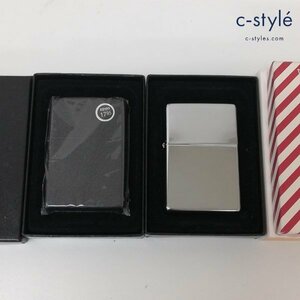 A861a [未使用品] ZIPPO ジッポー オイルライター 2005年製 ブラッククラックル 無地 シルバー 喫煙具 煙草 タバコ | その他 K