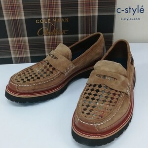 I022 [人気] COLE HAAN×PENDLETON アメリカンクラシックス ペニーローファー 27 C36449 | シューズ D★