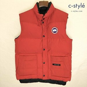 D816c [秋冬][人気] CANADA GOOSE カナダグース FREESTYLE VEST ダウンベスト M レッド 4125M カナダ製 | アウター D