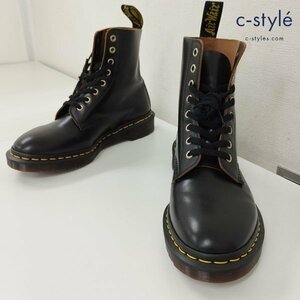 B092b [人気] Dr. Martens ドクターマーチン PASCAL パスカル 8ホールブーツ UK7 ブラック | シューズ K